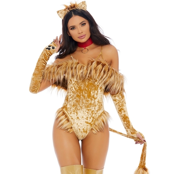 ALMOST GONE‼️ A Scaredy Lion Sexy Movie Character Costume - Picture 1 of 3